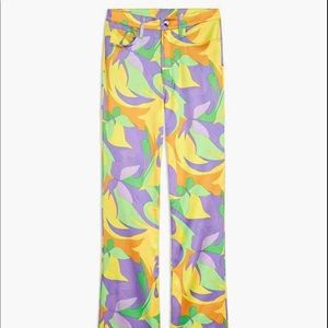 NWT Weworewhat Saved by the bell flare pants